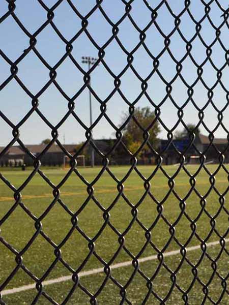 Chain link fence